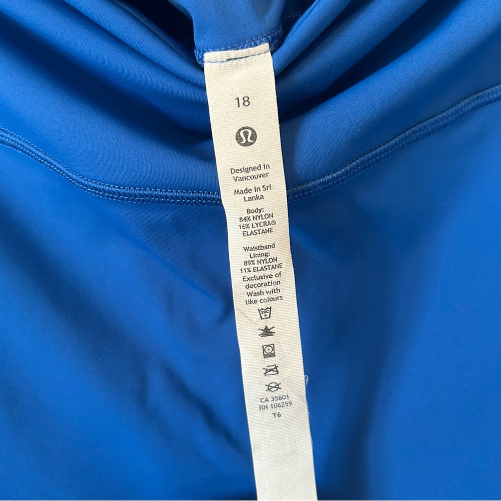 NWOT Lululemon Fast and Free High-Rise Tight 25" - Picture 6 of 8